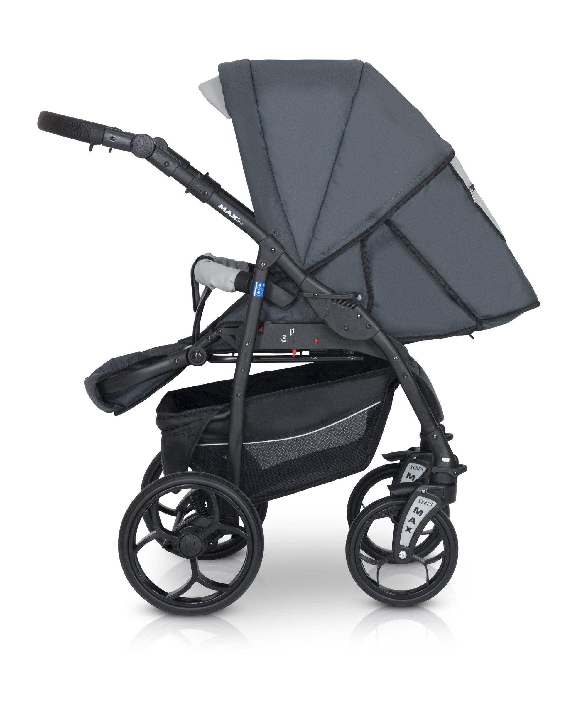 Max Plus Stroller 3in1 – 3in1 Baby Pram Stroller Travel System with Car Seat – LuxePram UK
