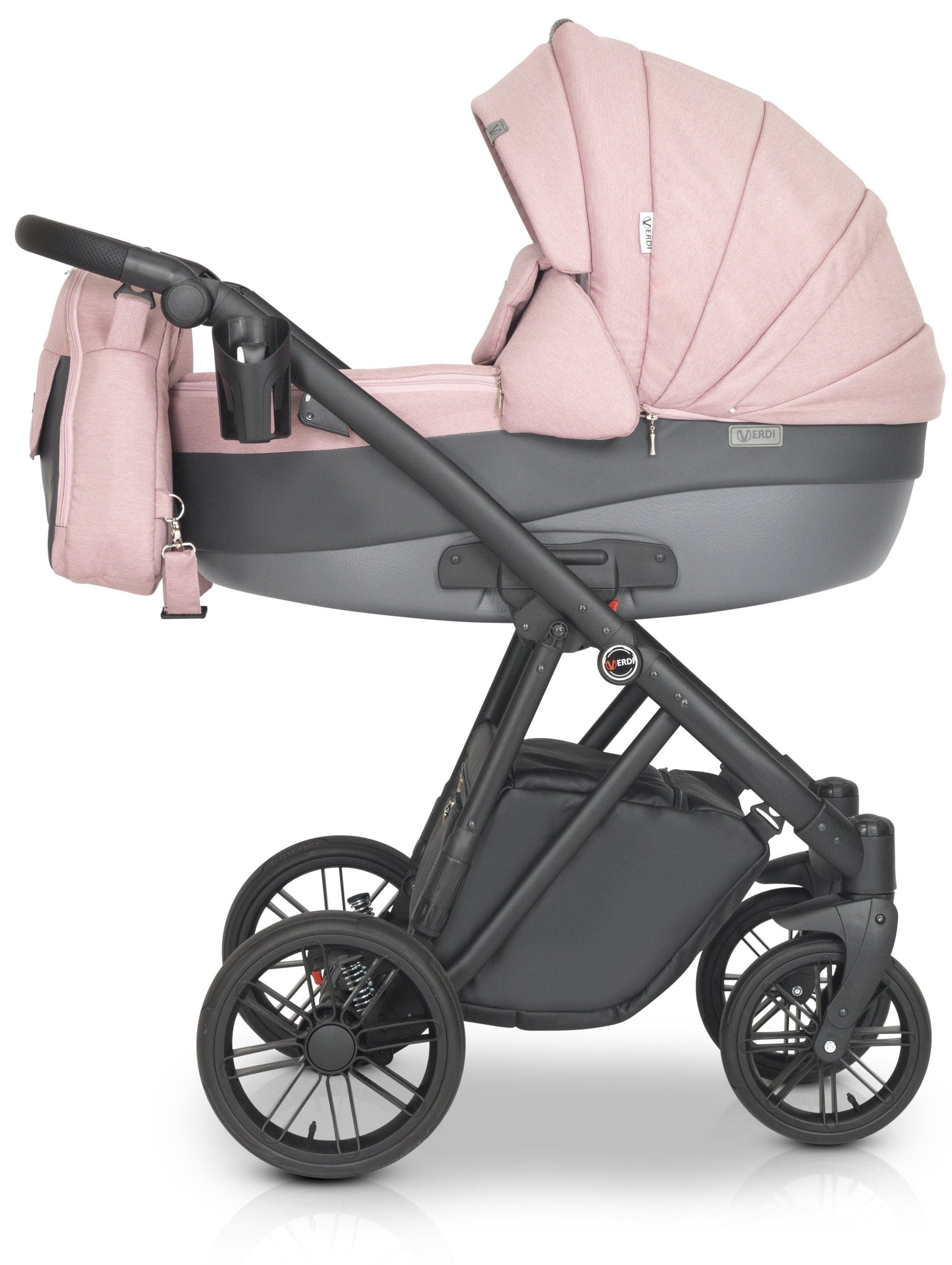 Melbu Stroller 3in1 – 3in1 Baby Pram Stroller Travel System with Car Seat – LuxePram UK