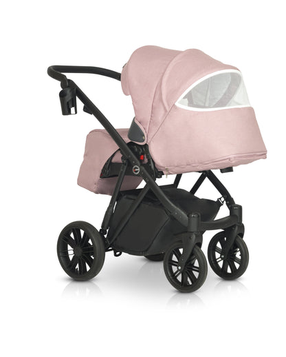 Melbu Stroller 3in1 – 3in1 Baby Pram Stroller Travel System with Car Seat – LuxePram UK