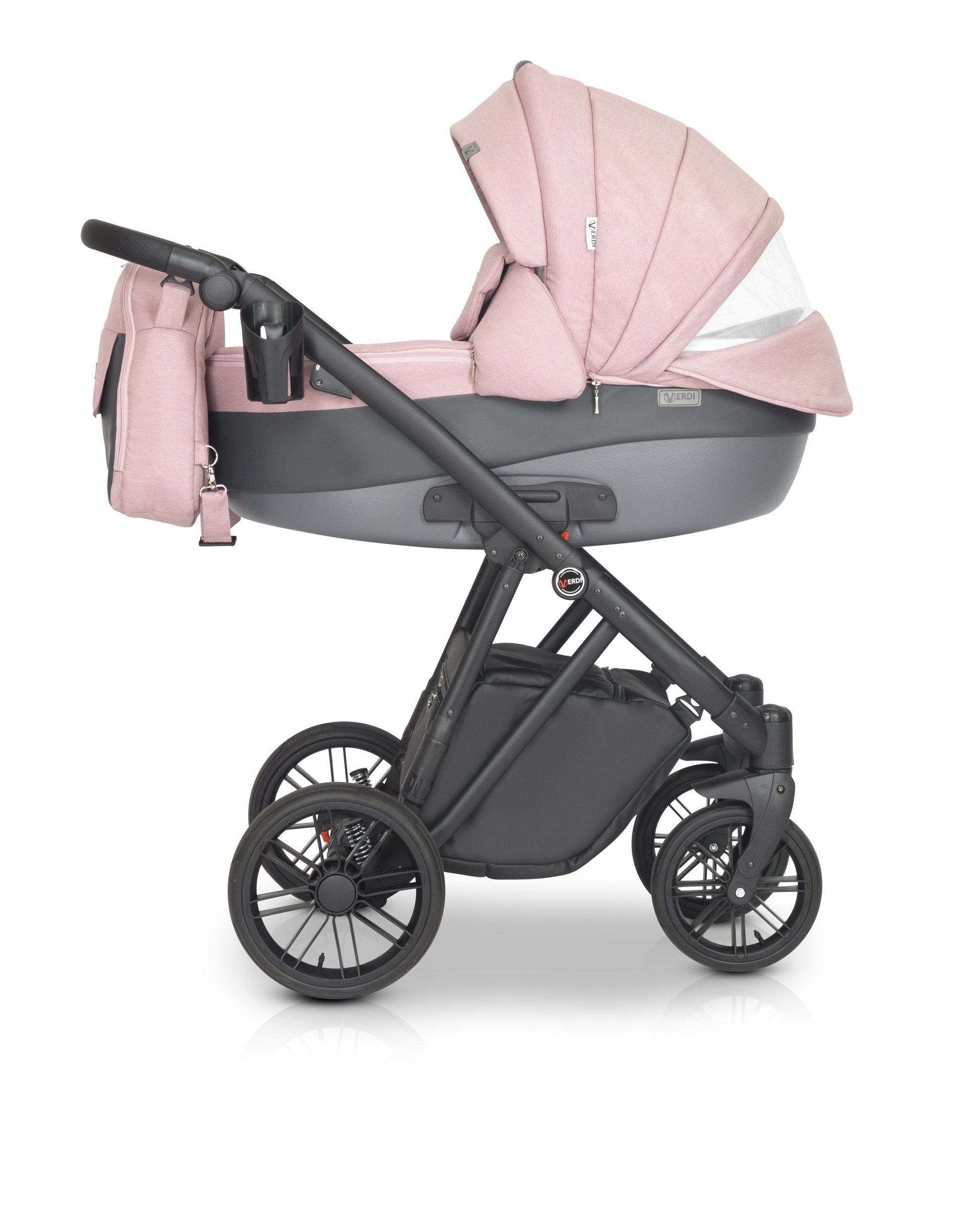 Melbu Stroller 3in1 – 3in1 Baby Pram Stroller Travel System with Car Seat – LuxePram UK