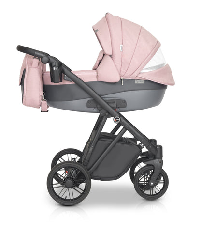 Melbu Stroller 3in1 – 3in1 Baby Pram Stroller Travel System with Car Seat – LuxePram UK