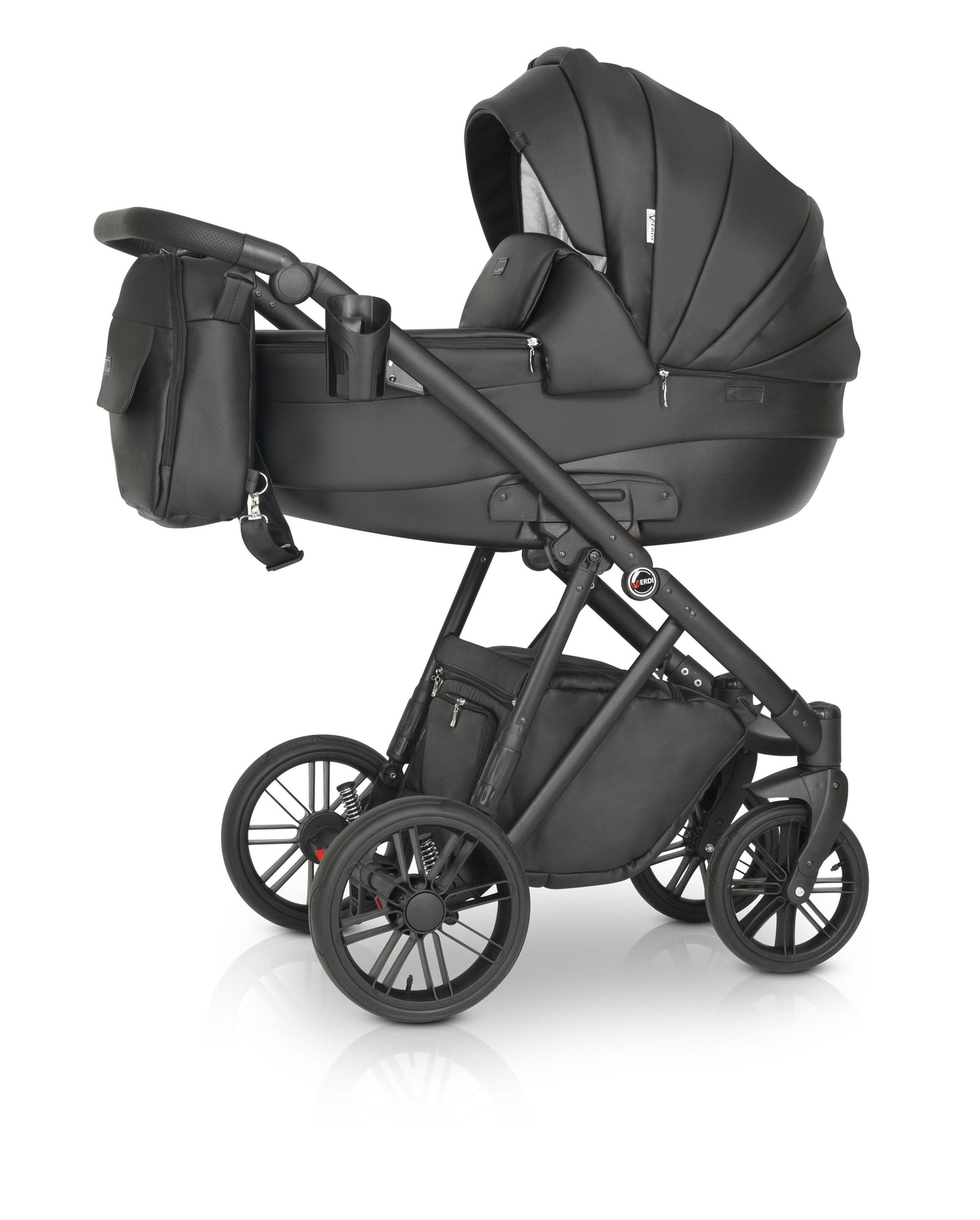Melbu Stroller 3in1 1 Black – 3in1 Baby Pram Stroller Travel System with Car Seat – LuxePram UK