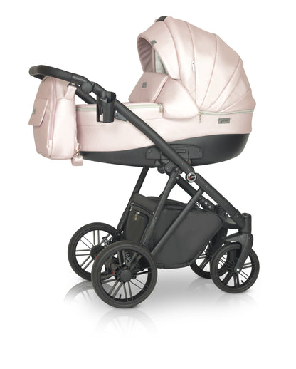 Melbu Stroller 3in1 2 Ecru – 3in1 Baby Pram Stroller Travel System with Car Seat – LuxePram UK