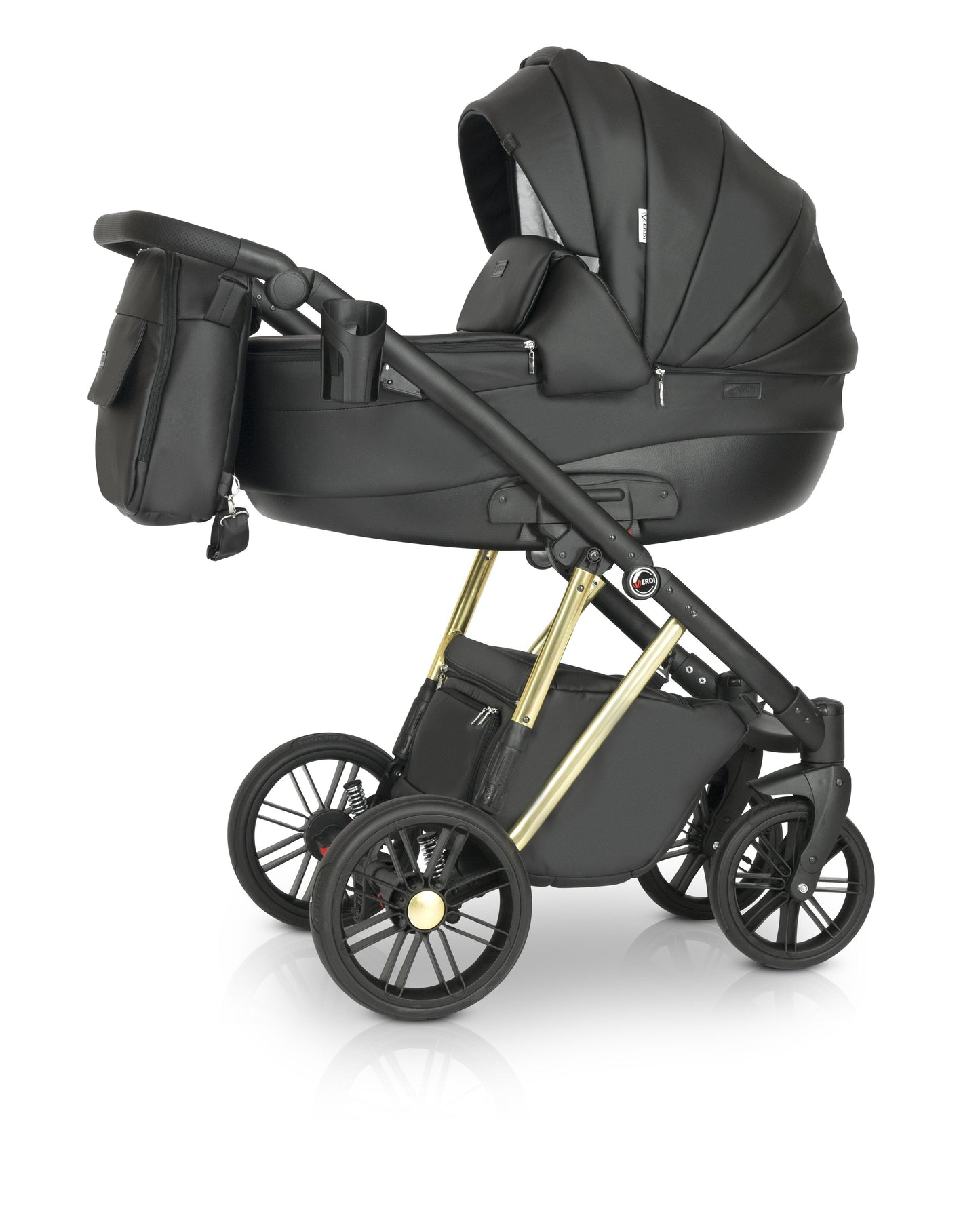 Melbu Stroller 3in1 G1 Black – 3in1 Baby Pram Stroller Travel System with Car Seat – LuxePram UK