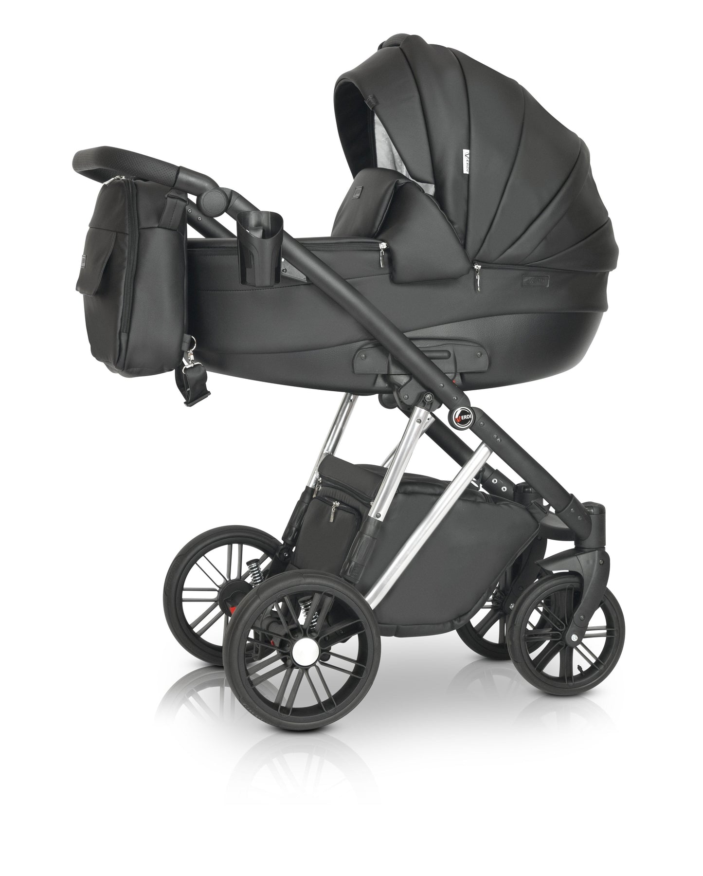 Melbu Stroller 3in1 S1 Black – 3in1 Baby Pram Stroller Travel System with Car Seat – LuxePram UK