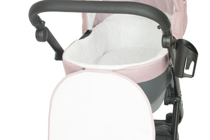 Melbu Stroller 3in1 – 3in1 Baby Pram Stroller Travel System with Car Seat – LuxePram UK