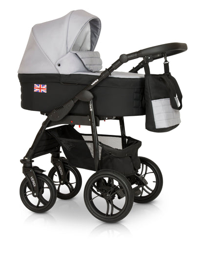 POLO London Edition Stroller 3in1 2 White Pearl White – 3in1 Baby Pram Stroller Travel System with Car Seat – LuxePram UK