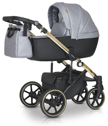 The Verso 3in1 Stroller G2 Pigeon Eco leather – 3in1 Baby Pram Stroller Travel System with Car Seat – LuxePram UK