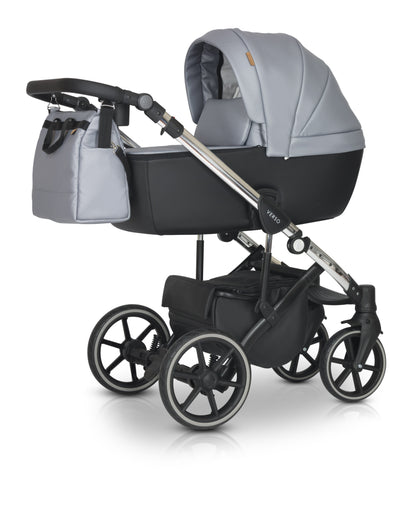 The Verso 3in1 Stroller S2 Pigeon Eco leather – 3in1 Baby Pram Stroller Travel System with Car Seat – LuxePram UK