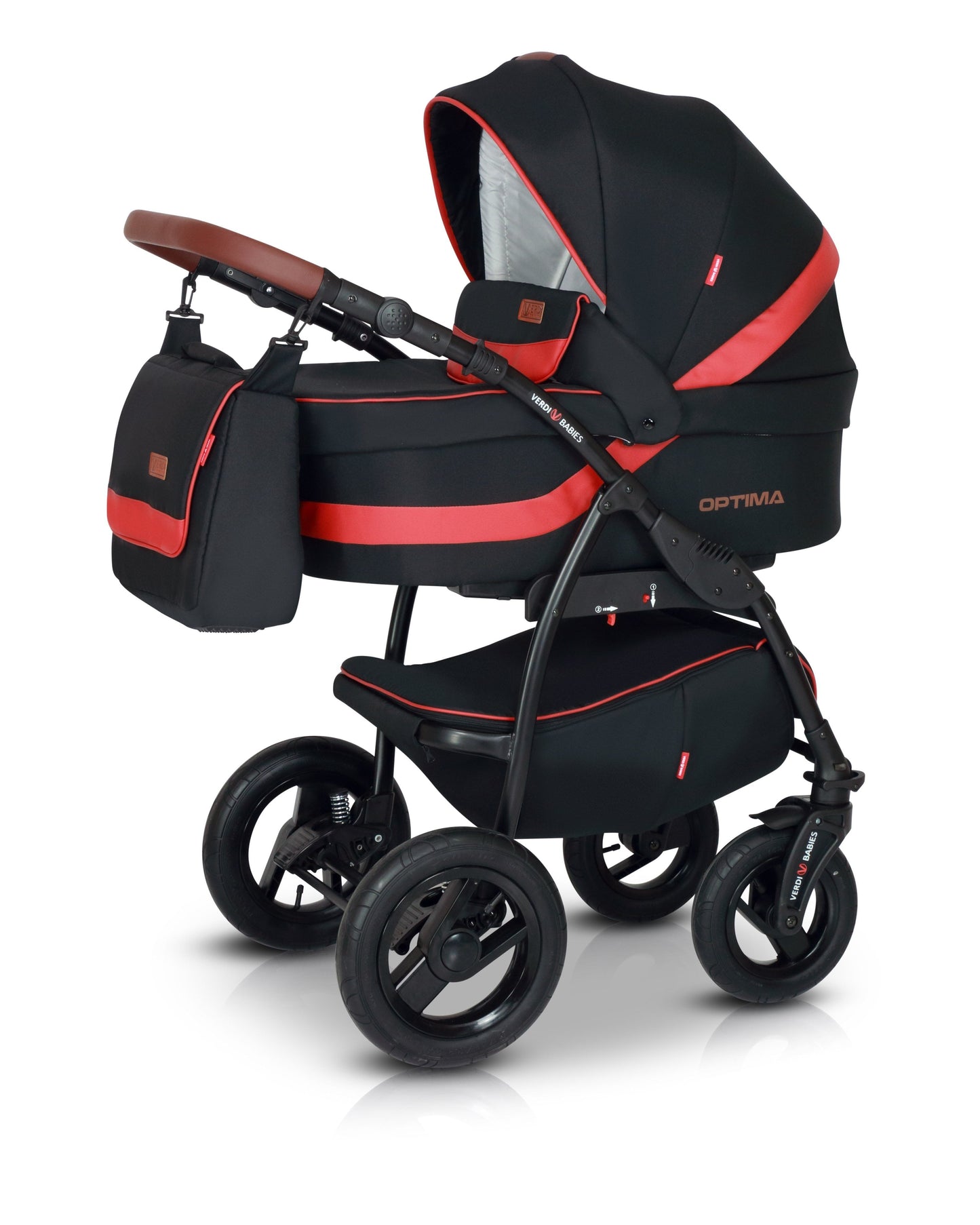Optima Limited Edition Stroller 3in1 2 GT – 3in1 Baby Pram Stroller Travel System with Car Seat – LuxePram UK