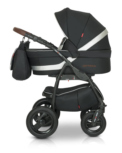Optima Limited Edition Stroller 3in1 – 3in1 Baby Pram Stroller Travel System with Car Seat – LuxePram UK