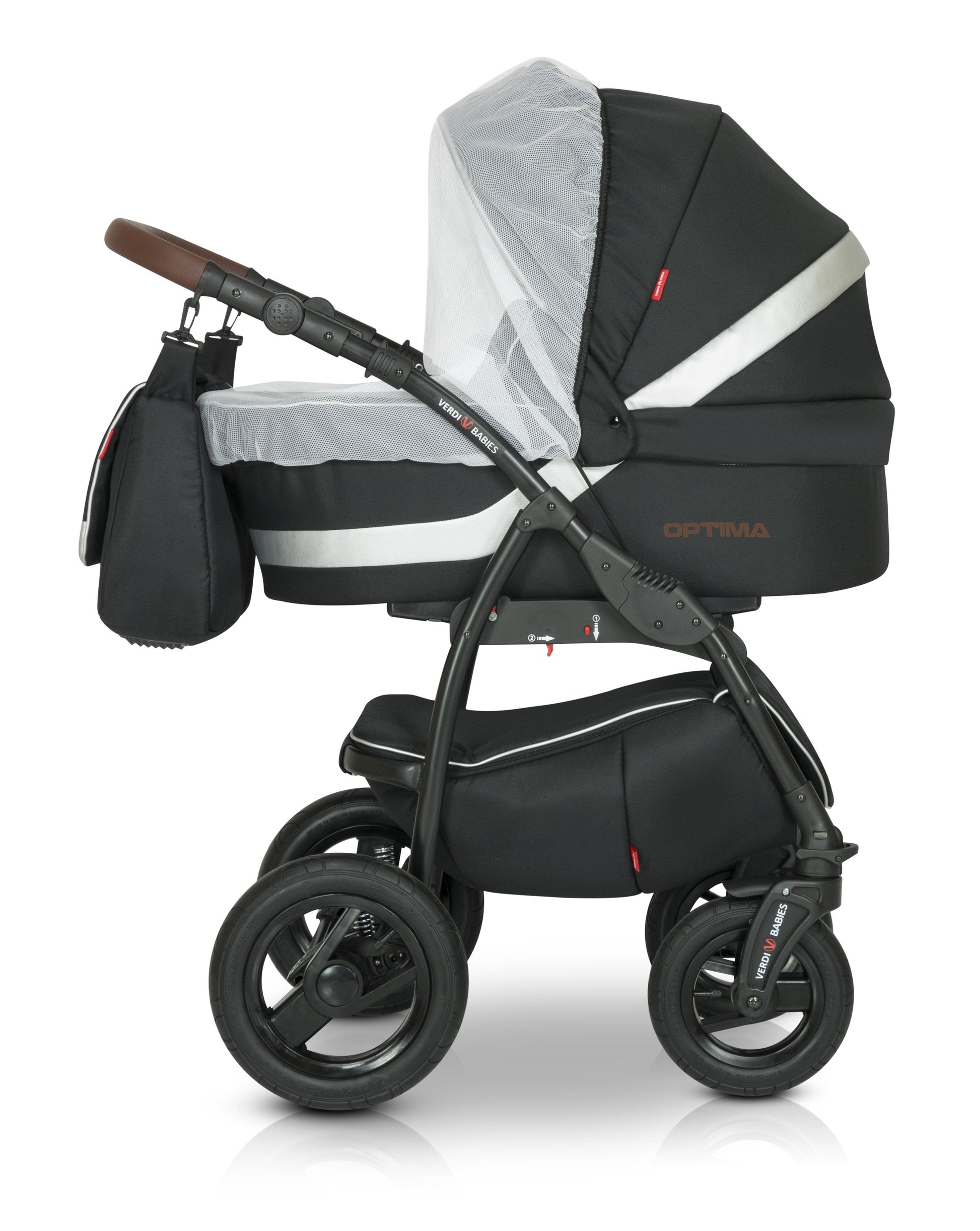 Optima Limited Edition Stroller 3in1 – 3in1 Baby Pram Stroller Travel System with Car Seat – LuxePram UK