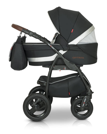 Optima Limited Edition Stroller 3in1 – 3in1 Baby Pram Stroller Travel System with Car Seat – LuxePram UK