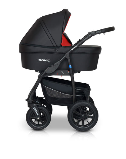 SONIC Stroller Plus 3in1 – 3in1 Baby Pram Stroller Travel System with Car Seat – LuxePram UK