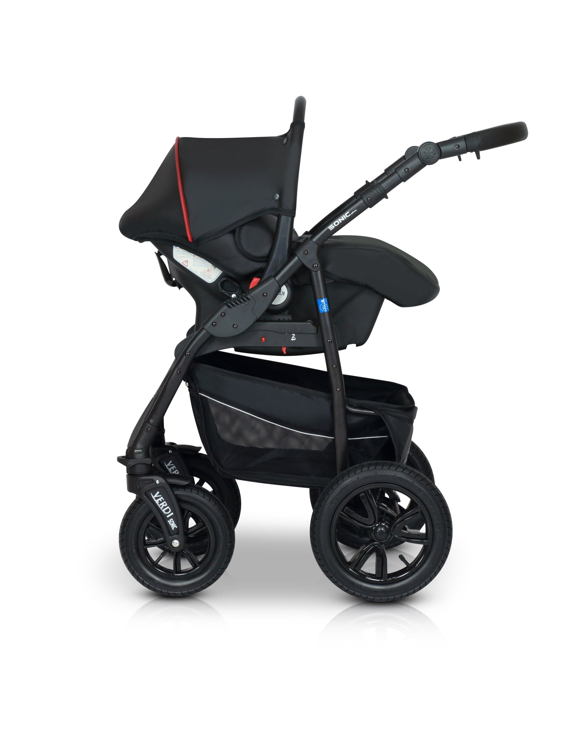 SONIC Stroller Plus 3in1 – 3in1 Baby Pram Stroller Travel System with Car Seat – LuxePram UK