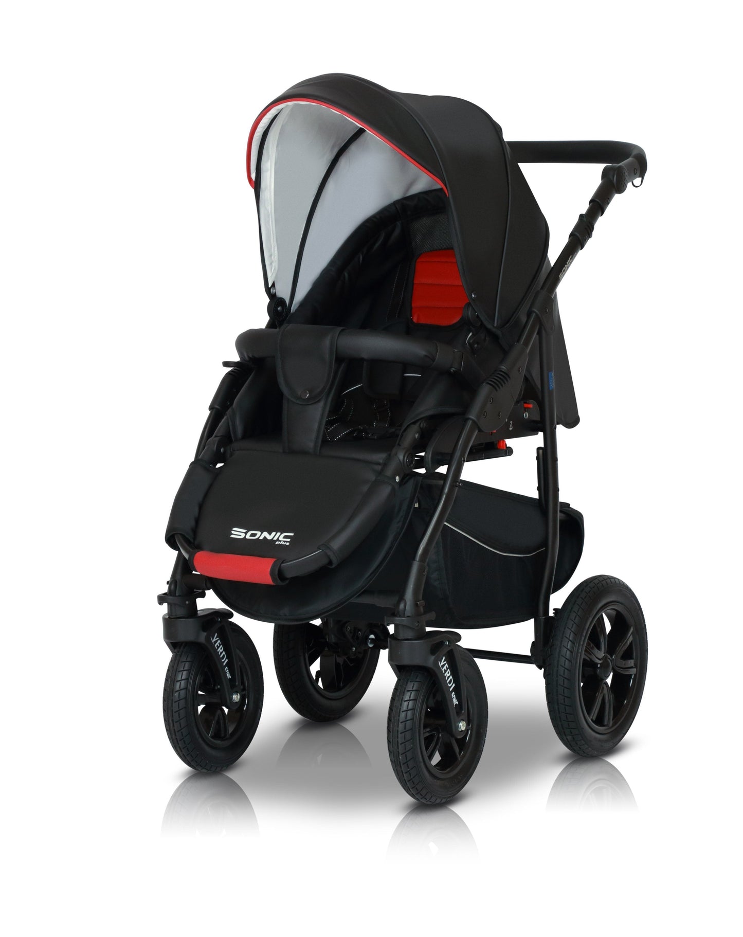 SONIC Stroller Plus 3in1 – 3in1 Baby Pram Stroller Travel System with Car Seat – LuxePram UK